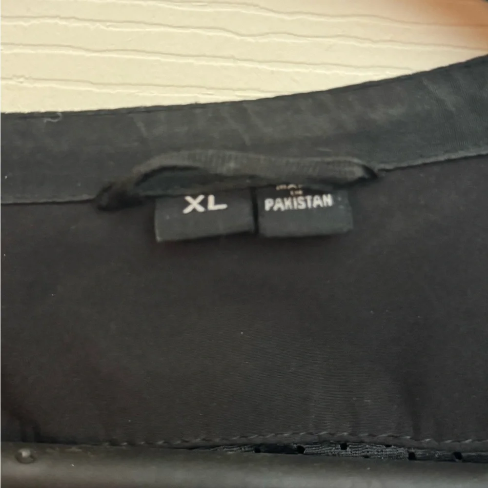 Black and Yellow Motorcycle Jacket with Reflective Panels and Ventilation - Picture 5 of 6